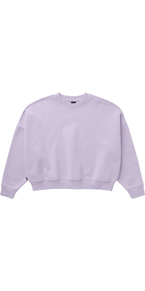 2025 Mystic Mujer Hombros Caídos Crew Sudadera 35124.25051 - Lilac
